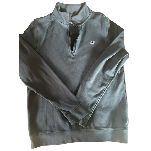 Vineyard Vines Navy Quarter Zip Pull Over 12-14 - Picture 1 of 3